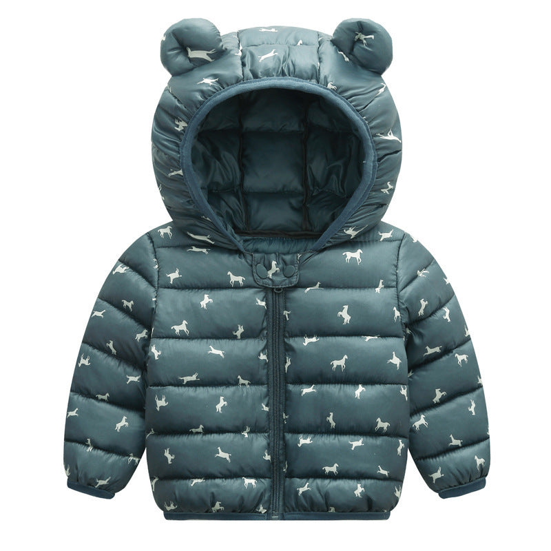 Children's cotton-padded jacket