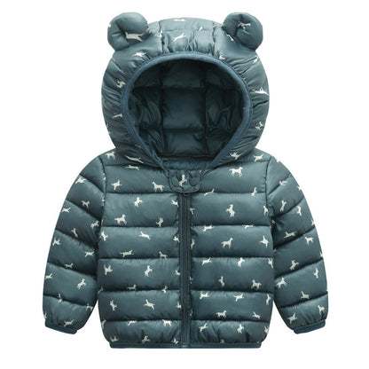 Children's cotton-padded jacket