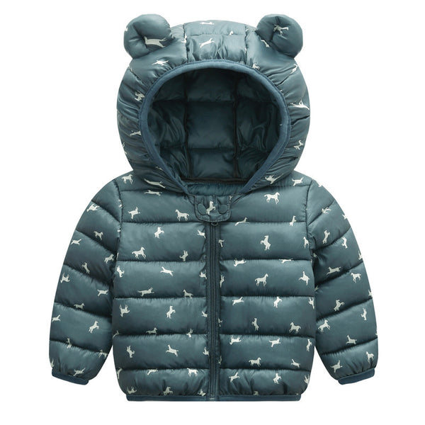 Children's cotton-padded jacket