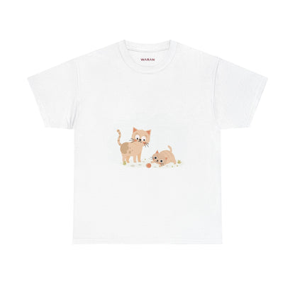 Unisex Heavy Cotton Tee | Kittens