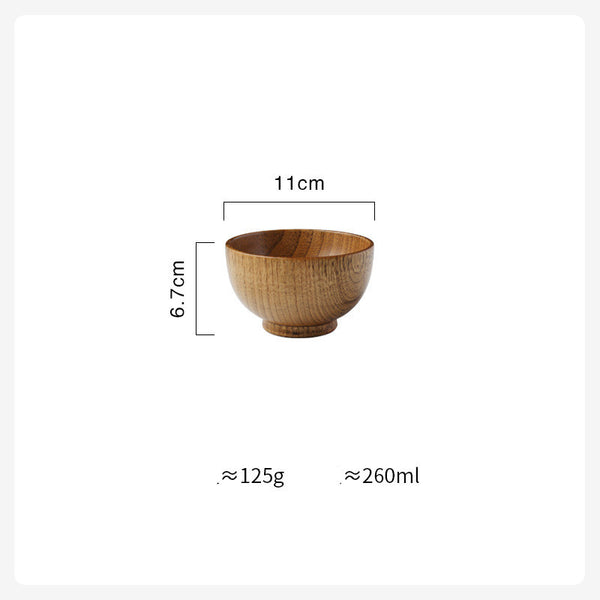 Wooden Bowl Japanese Style - Stuffs & Savers