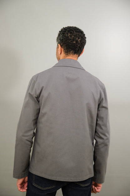 Southend Shacket Unlined - Stone Stretch