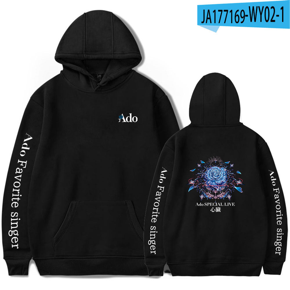 Ado anime pullover Hoodies