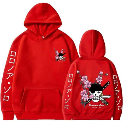 Blade Flame Pillar casual pullover hoodie