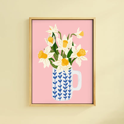 DAFFODIL JUG PRINT
