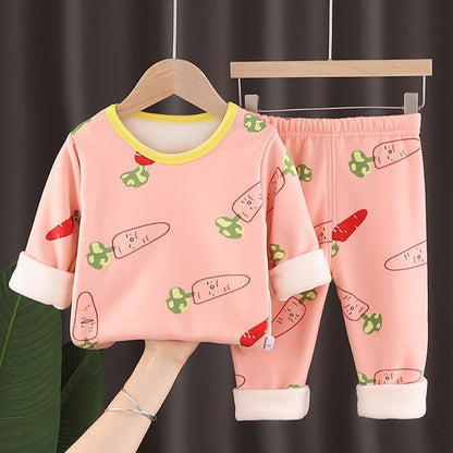 Boy Long-sleeved Thick Thermal