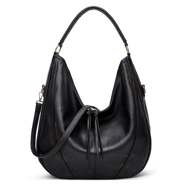 Tassel Hollow One-shoulder Casual Bag