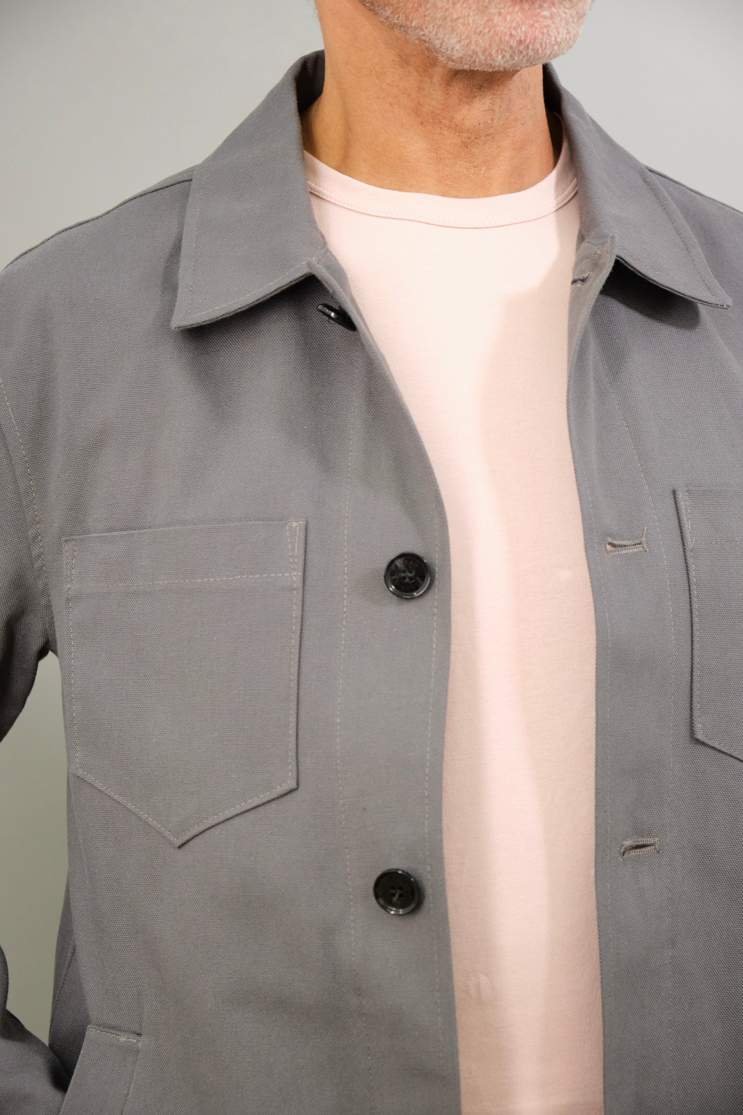 Southend Shacket Unlined - Stone Stretch