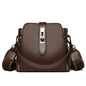 Soft Leather Bucket Handbag