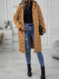 Zipper Fly Hooded Padded Coat
