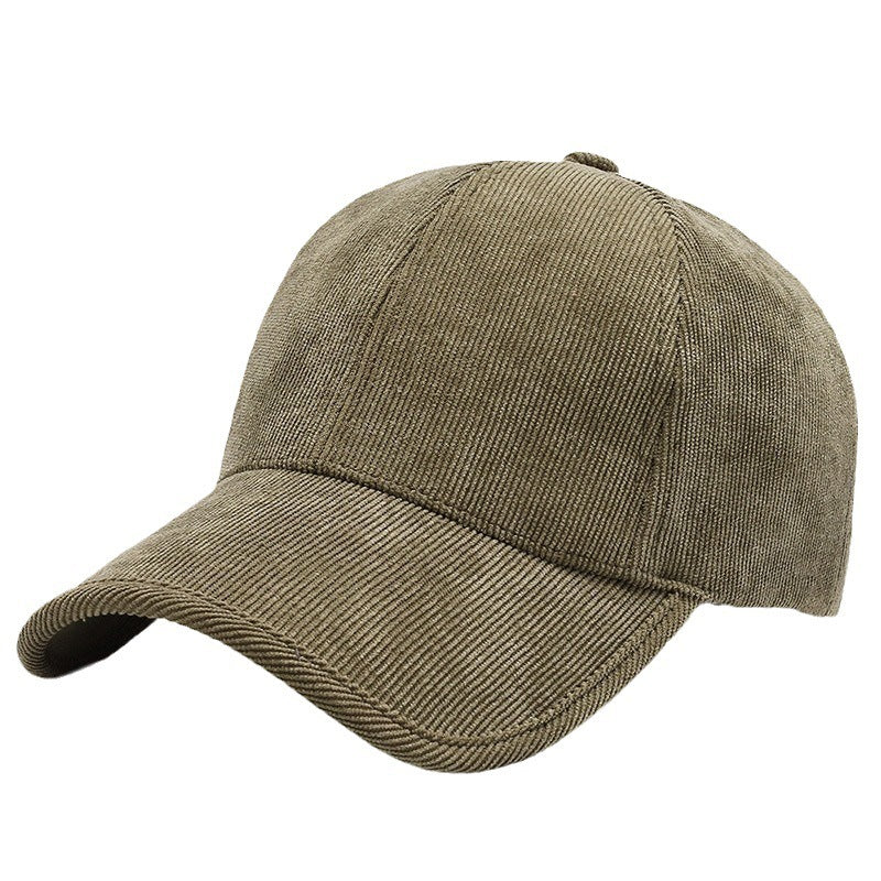 Corduroy Color Baseball Cap