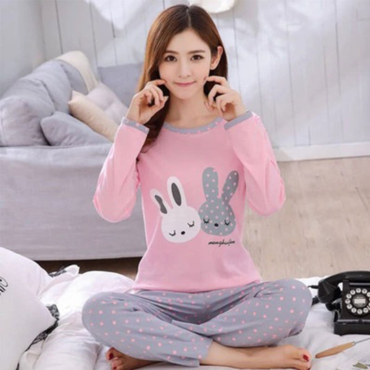 Womens Night Suit Sleepwear Pyjamas