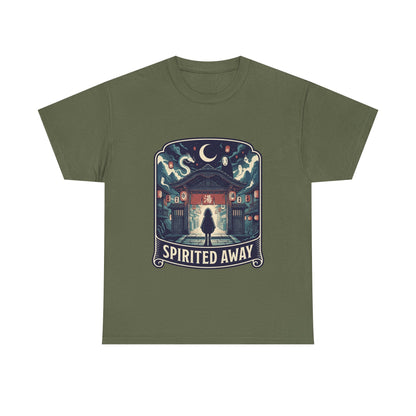 Sprited away print Unisex Heavy Cotton Tee