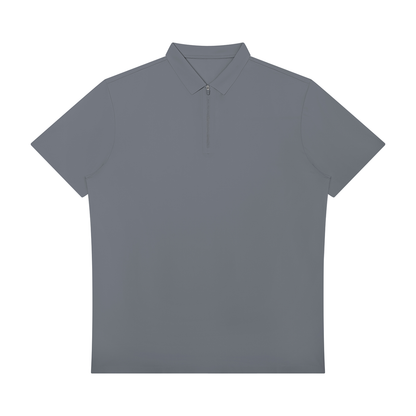 Men's Quarter-Zip Performance Polo Shirt 175GSM