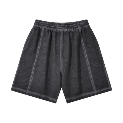 Waran Unisex Vintage Wash Mesh Shorts