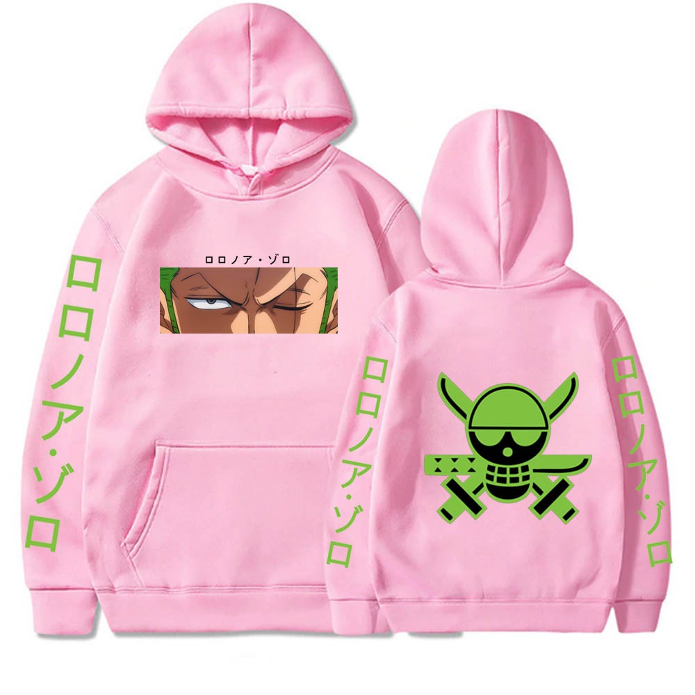 One Piece Zoro Roronoa Printed Hoodies