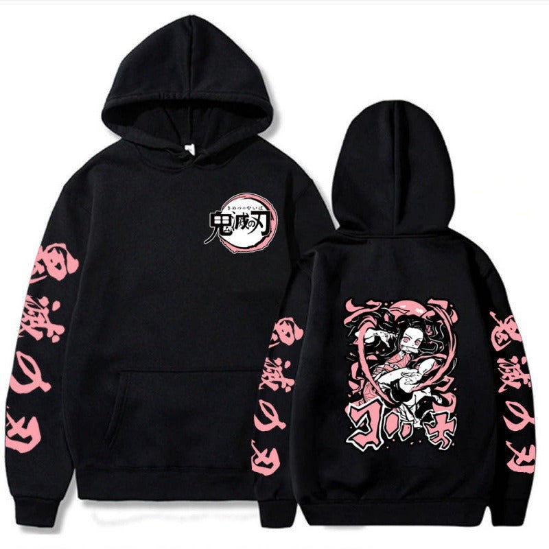 Japanese Anime Ghost Slayer Blade pullover hoodies
