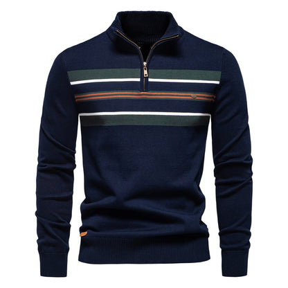 Mens Half Zipper Sweater