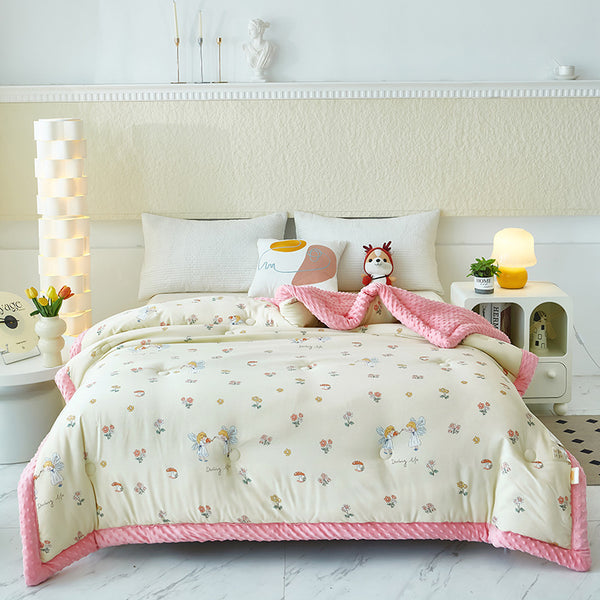 Beanie Blanket Washed Cotton Quilt