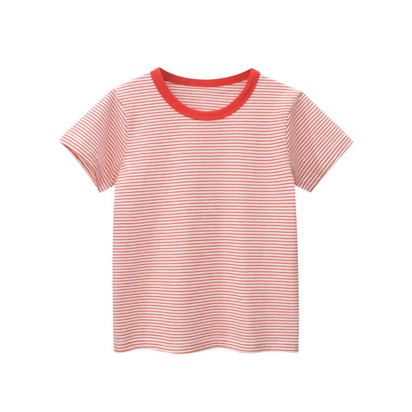 Striped Cotton Baby Shirt - Base Layer Top