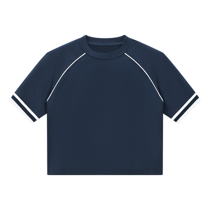 Women’s Raglan Ribbed T-Shirt