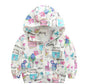 Children's cartoon dinosaur jacket