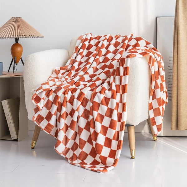 Flannel Blanket Printed Coral Fleece Bed Sheet