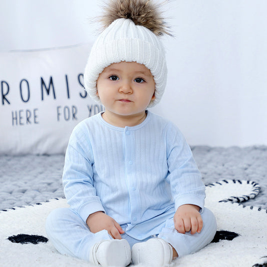Cotton Baby Onesie Pajamas – Spring & Autumn
