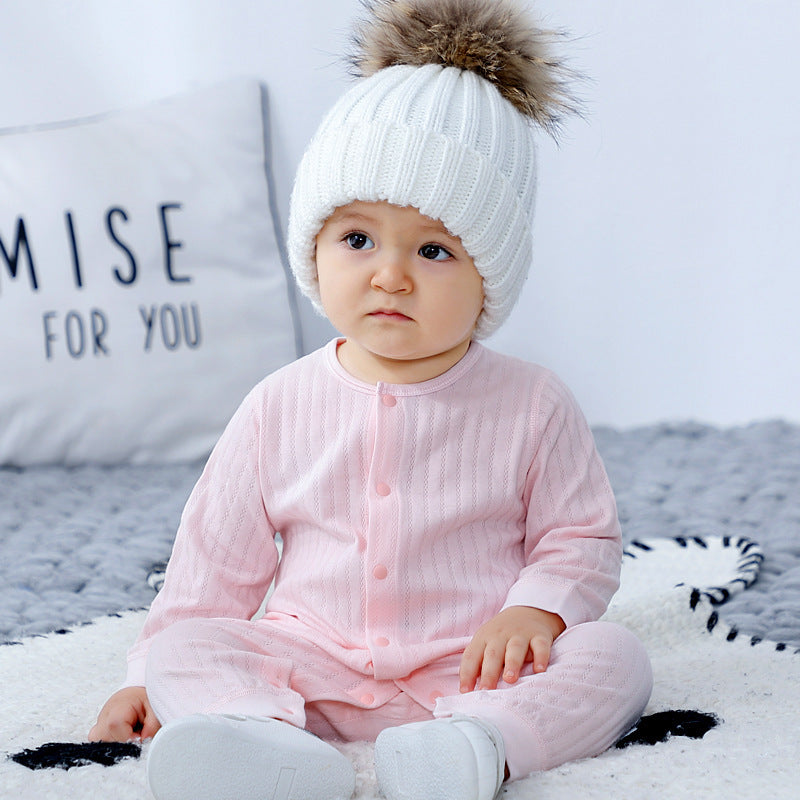 Cotton Baby Onesie Pajamas – Spring & Autumn