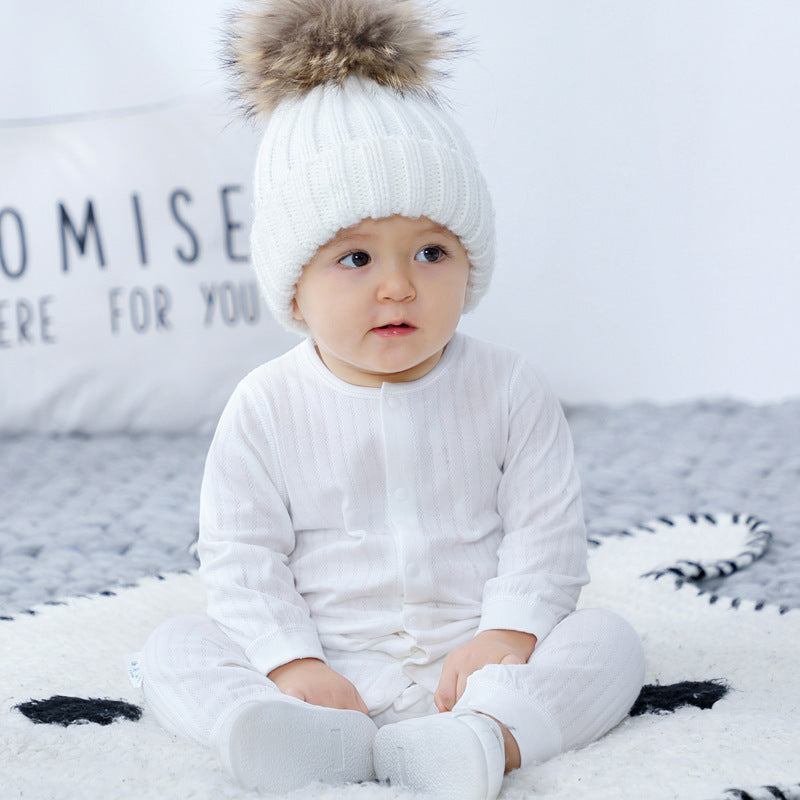 Cotton Baby Onesie Pajamas – Spring & Autumn