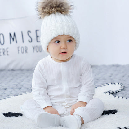 Cotton Baby Onesie Pajamas – Spring & Autumn