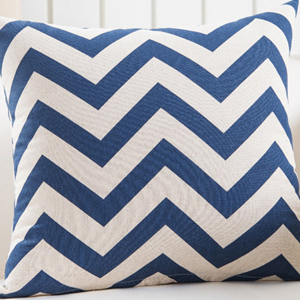 Plush Geometric Sofa Pillowcase - Stuffs & Savers