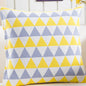 Plush Geometric Sofa Pillowcase