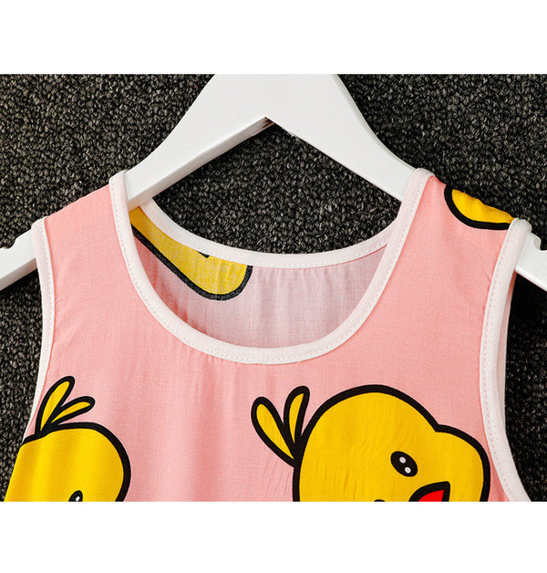 Cotton Silk Girls Summer Dresses - Stuffs & Savers