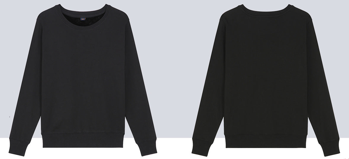 Sweatshirts Health Cotton Crew neck