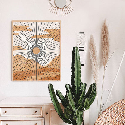 Nordic Style Decorative Painting Core Canvas Painting