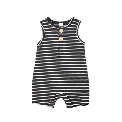 Baby Striped Romper Jumpsuit