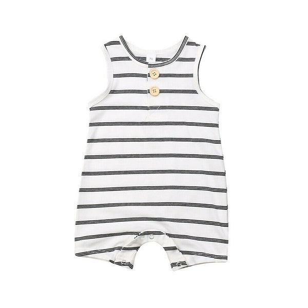 Baby Striped Romper Jumpsuit