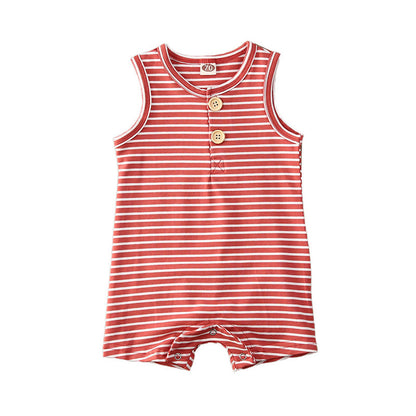 Baby Striped Romper Jumpsuit