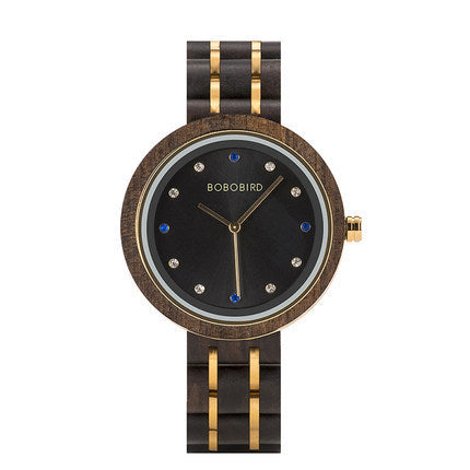 Bobobird Waterproof Women's Literature Watch