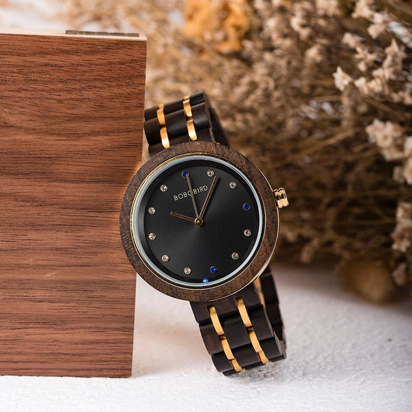 Bobobird Waterproof Women's Literature Watch