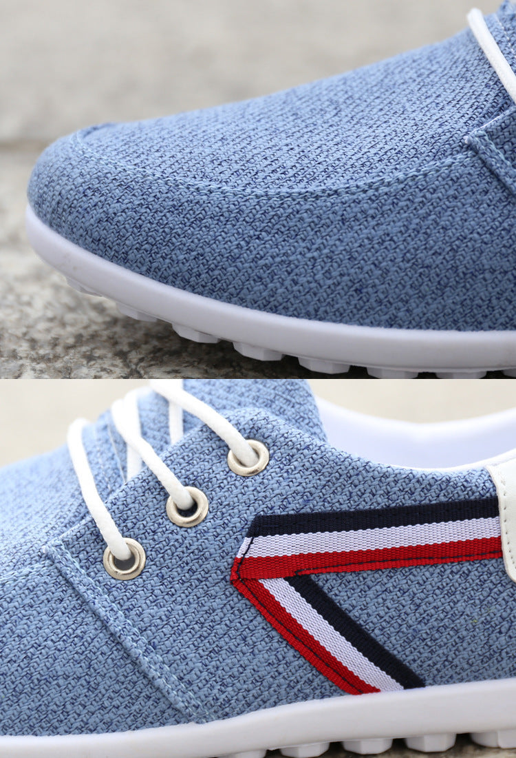 Mens Soft-Soled Canvas Shoes