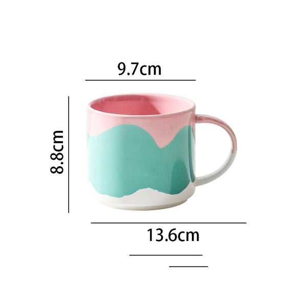 Creative Painted Ceramic Mug