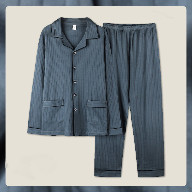 Men cotton Pyjamas Long Sleeves