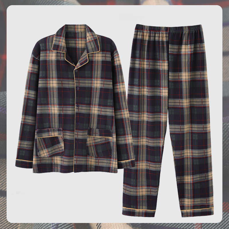 Men cotton Pyjamas Long Sleeves