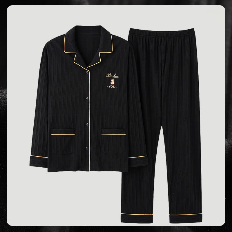Men cotton Pyjamas Long Sleeves