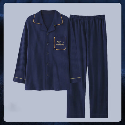 Men cotton Pyjamas Long Sleeves