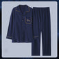 Men cotton Pyjamas Long Sleeves