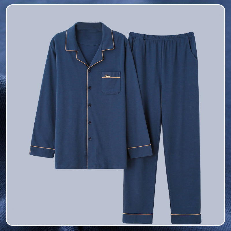 Men cotton Pyjamas Long Sleeves