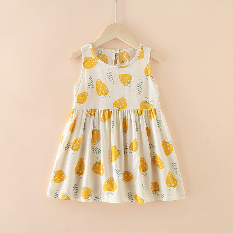 Girls’ Cotton Silk Summer Dress